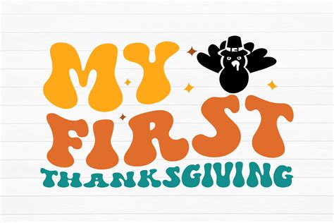 My First Thanksgiving Graphic By Svg State · Creative Fabrica