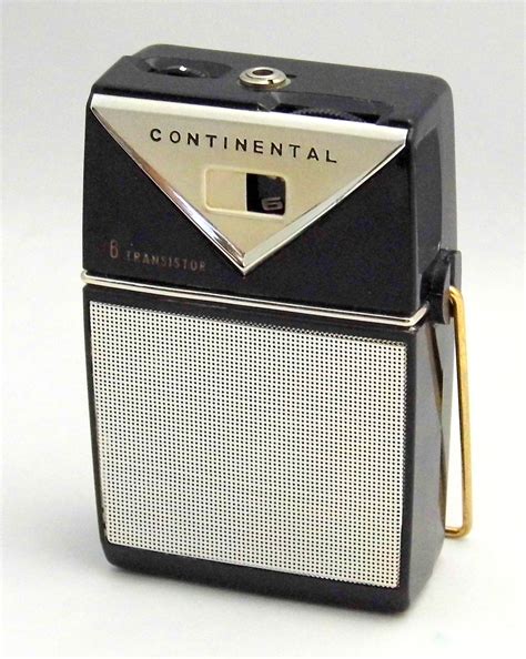 Flickrp26s4pcb Vintage Continental Transistor Radio Model