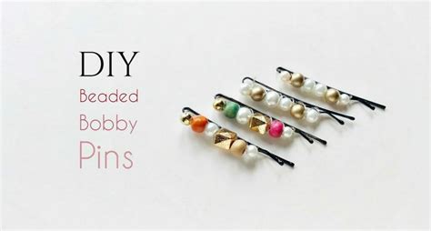 Diy Beaded Bobby Pins The Craftaholic Witch
