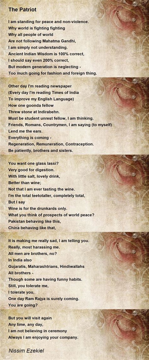 Poem Recitation Topic Patriotism Poem On Patriotism We Re Indians 1st