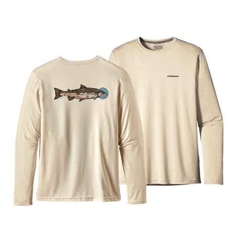 Inside islanders' disastrous fisherman logo. Patagonia Men's Graphic Tech Fish Long Sleeve Tee - Duranglers Fly Fishing Shop & Guides