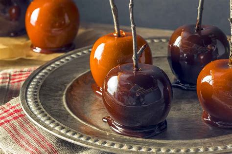 Halloween Caramel Apples Leites Culinaria Tasty Made Simple