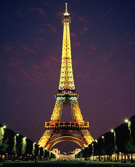 파리의 밤 에펠탑 사진 배경 배경 화면 및 일러스트 무료 다운로드 Pngtree