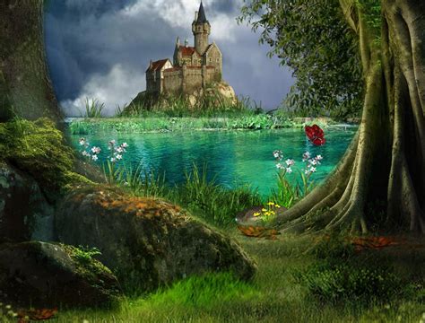 Enchanted Castle Wallpaper