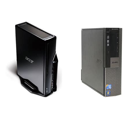 Acer Aspire L3600 Intel Core 2 Duo Vs Dell 960 Sff Desktop Pc Quad