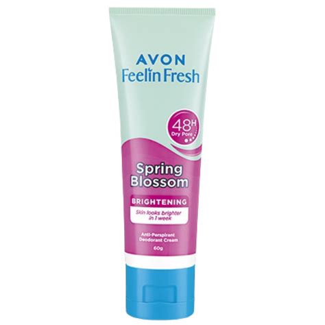 Feelin Fresh Quelch Spring Blossom Anti Perspirant Deodorant Creams 60g