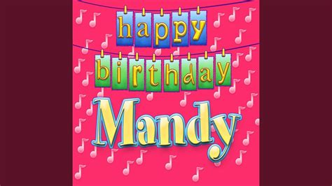 Happy Birthday Mandy Personalized YouTube