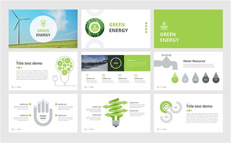 Green Energy Powerpoint Template For 19