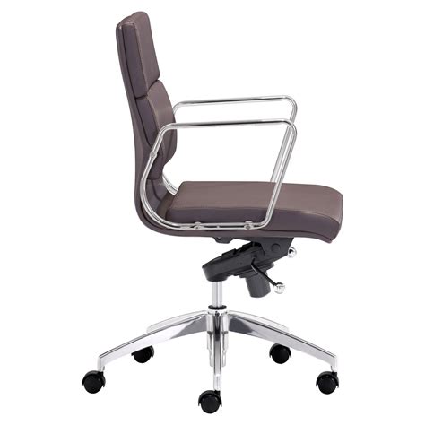 Office & conference room chairs on sale. Engineer Low Back Office Chair - Casters, Espresso | DCG ...