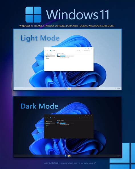 Theme Windows 11 Concept For Windows 10 Versus Themes