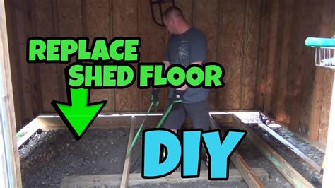 How To Fix Garden Shed Floor