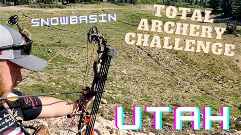 2020 Utah Total Archery Challenge Snow Basin Nockon Course Youtube