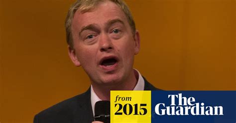 Tim Farron Lib Dems Would Go Back Into Coalition With Tories Liberal Democrat Conference