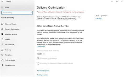 Solved How To Easily Setup Delivery Optimization In Windows 10 Up
