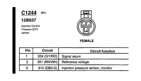 6.0 Icp Sensor Pigtail Wiring Diagram