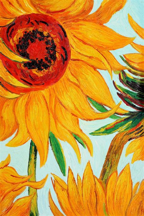 Background information this painting called 'sunflowers' was painted by van gogh in the late 1880s in the netherlands. Sunflowers (Detail) - Vincent van Gogh | Van gogh ...