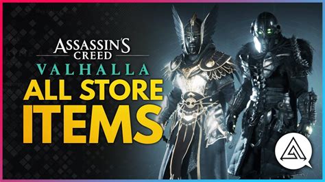 Assassins Creed Valhalla All Store Items Showcase Draugr Valkyrie