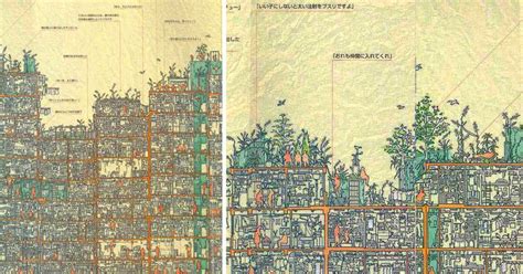 An Illustrated Cross Section Of Hong Kongs Infamous Kowloon Walled