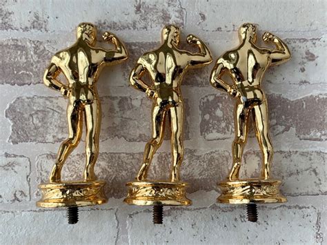 Set Of Body Building Trophy Toppers He Man Trophy Boys Who Etsy