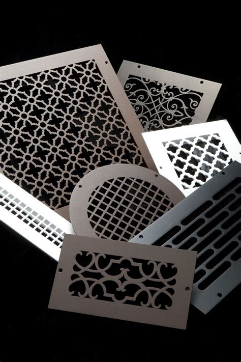 Shop for metal vent covers for your heating vents in your house. Custom Metal Registers & Returns | Home remodeling, Air ...
