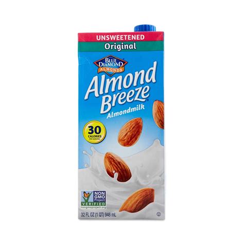 Almond Breeze Unsweetened Original Almond Milk Thrive Market