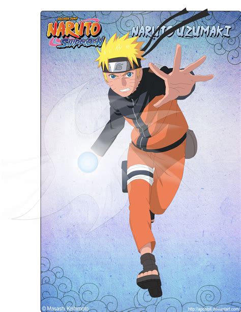 Naruto With A Rasengan By Apostoll On Deviantart Naruto Cool Naruto