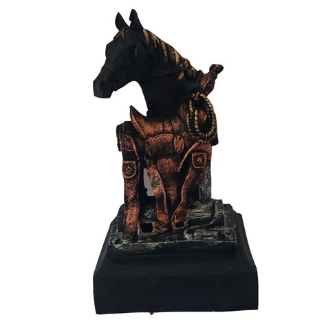 Resin Multicolor Abstract Horse Showpiece Sclupture Statue Figurine For