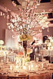 Cherry Blossom Centerpieces By Petal Productions Cherry Blossom