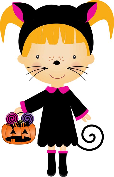 Clipart De Niños Disfrazados Para Halloween Ideas Y Material Gratis