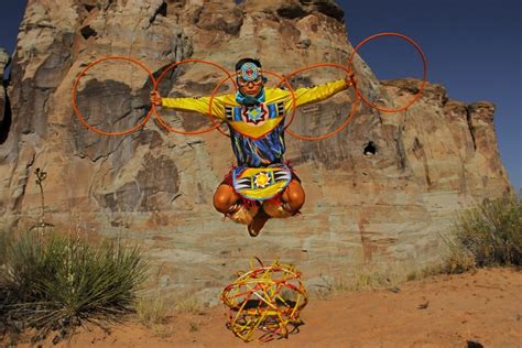 Native American Hoop Dancer Page Arizona