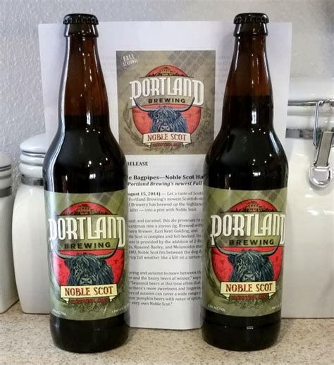 Received Portland Brewing Noble Scot The Brew Site