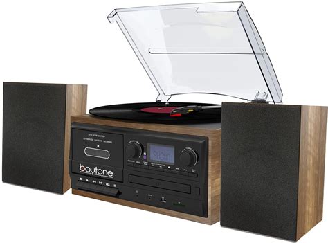 Buy Boytone Bt 58w Bluetooth Record Player Turntable With Cd Player