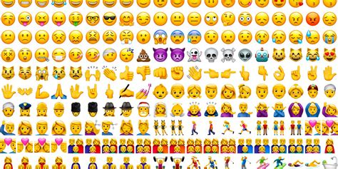 List Of Iphone Emojis And What They Mean Imagesee