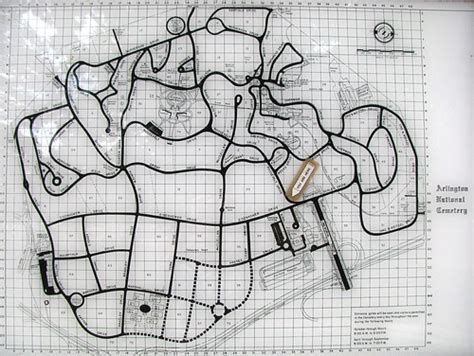 Nm090 Arlington National Cemetery Map Gberg2007 Flickr