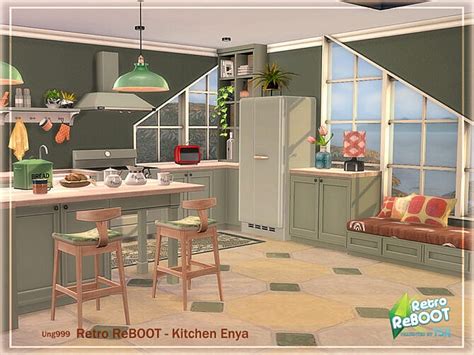 Retro Kitchen Enya Pt 2 By Ung999 At Tsr Sims 4 Updates