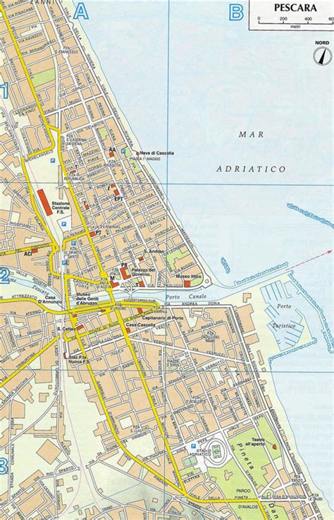Map Of Pescara