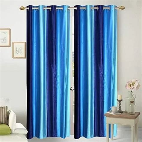 Multicolor Plain Long Crush Curtain For Doorwindow Length 7 Feet And 9 Feet Rs 200per