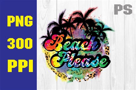 Beach Please Png Summer Sublimation Graphic By Ilukkystore Creative