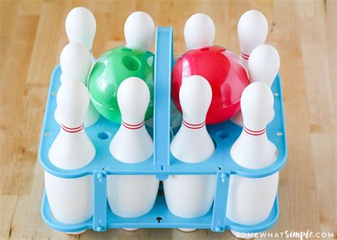 Gnome Mini Bowling Set Fun Diy Activity Somewhat Simple