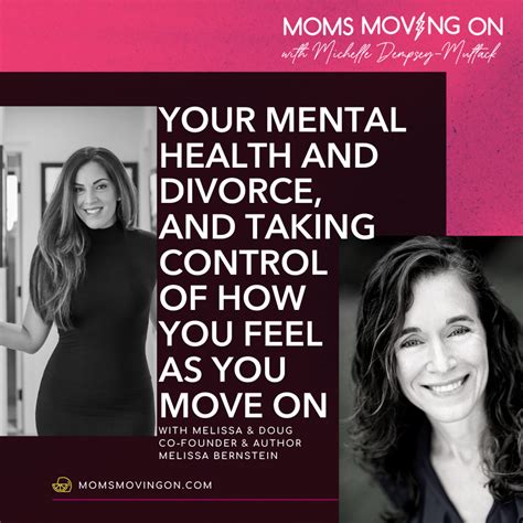 Mental Health And Divorce And Taking Control Of How You Feel As You