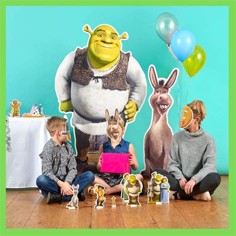 Buy Star Cutouts Shrek Lifesized Cardboard Cutout L Animated Shrek L