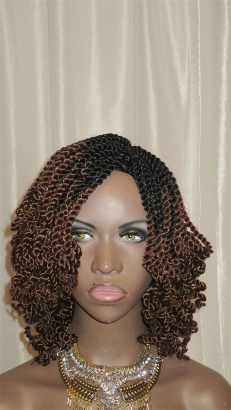Twist Two Strand Ombre Honey Blond Curly Hair Blonde Natural Hair