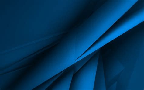 Download Wallpapers Blue Geometric Shapes 4k 3d Textures Geometric