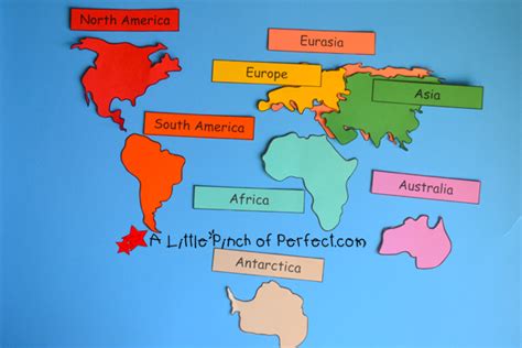 World Map Geography Activities For Kids Free Printable A Little
