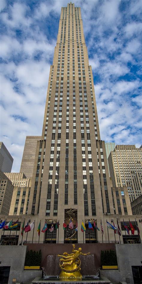 Manhattan Rockefeller Center Foto Maximini