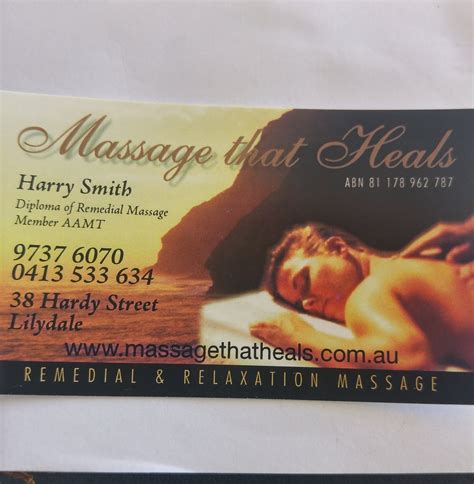 Massage That Heals Melbourne Vic