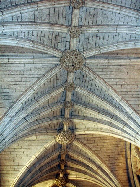 Ribbed Vault Detail Of The Ribbed Vault Of The Ceiling In Flickr