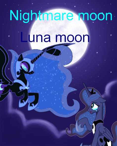 Princess Luna And Nightmare Moon Cry Poster By Thereallisanne On Deviantart