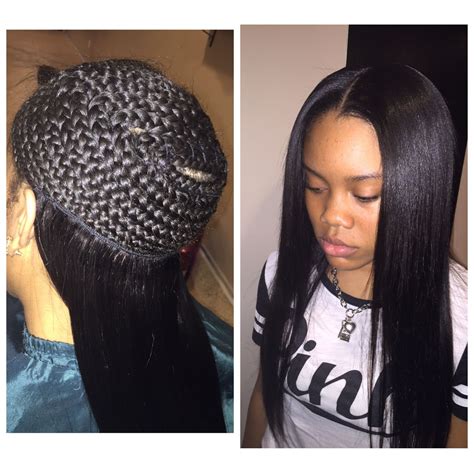 What you need to know about black hair and color. Sew-in with minimal leave out! (With images) | Sew in ...