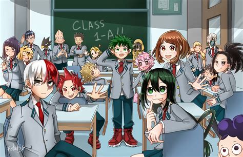 Artstation My Hero Academia Class 1a